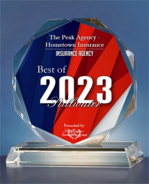 Best of Stillwater Insurance Agency 2023 - The Peak Agency